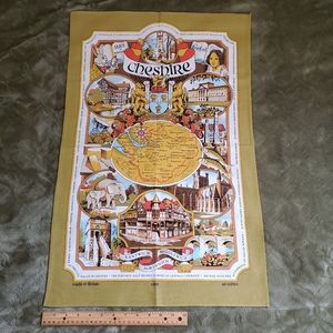 Vintage Cheshire Tea Towel